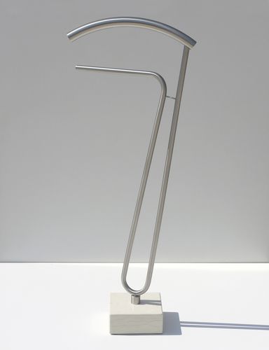 Bodenstehender stummer Diener - BELIEVE 2 - INSILVIS - Metall / modern