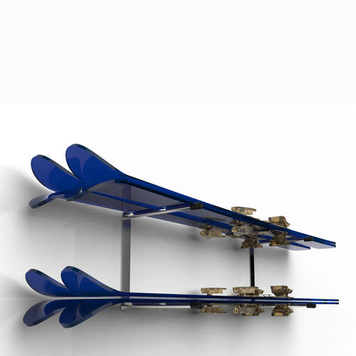 Wandmontierter Skihalter - COMBINED 4 - INSILVIS