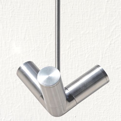 Deckenmontierter Garderobenständer - INSILVIS - modern / Edelstahl