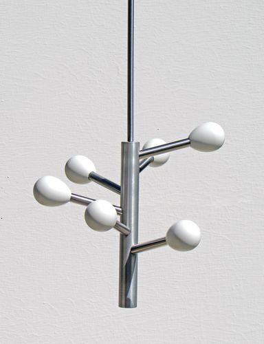 Deckenmontierter Garderobenständer - ARTIFICIO 5 - INSILVIS - modern / Stahl / Aluminium