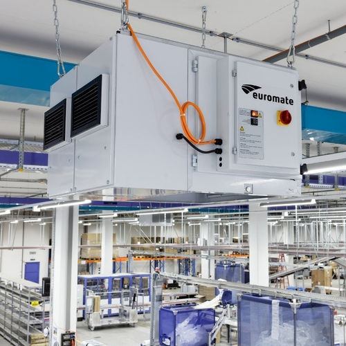 Elektrostatischer Luftreiniger - HF  - Euromate - für Decke / Industrie / für Sanierung