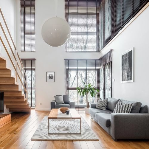 Moderne Deckenleuchte - RONDO - Redwell Manufaktur - rund / Metall / Infrarot