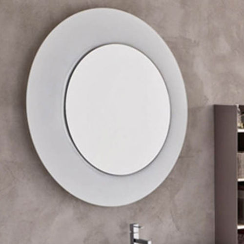 Wandmontierter Spiegel für Badezimmer - STAR ROUND - ARDECO - modern / rund / beleuchtet