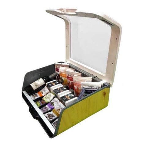 Verglaste Minibar - NEOTRAY - BARTECH - Tisch / Truhe / mit Flügeltür