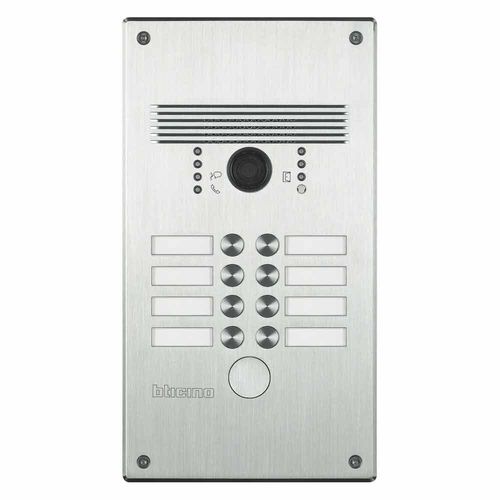Edelstahl-Türstation - 308012 - Bticino - Aluminium / wandmontiert / Einbau