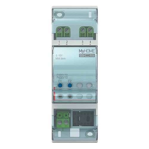 Jalousieaktor DIN-Schiene - 0-10V - Bticino