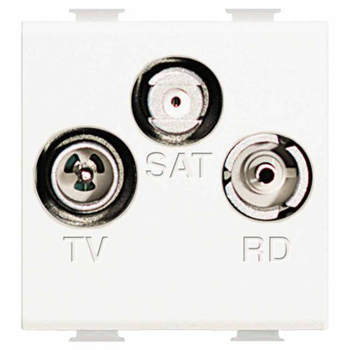 Antennensteckdose - AM5173SAT - Bticino - SAT / RD / 3-fach