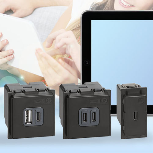 USB-Ladegerät - L/N/NT4286C1 - Bticino