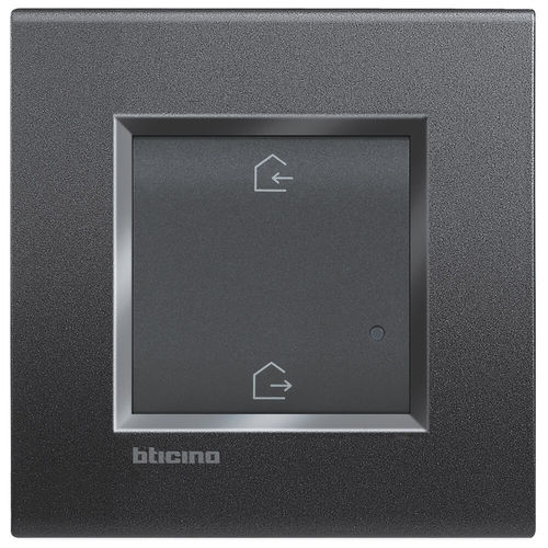 Druckschalter - L4003CW - Bticino - Einbau / klassisch / quadratisch