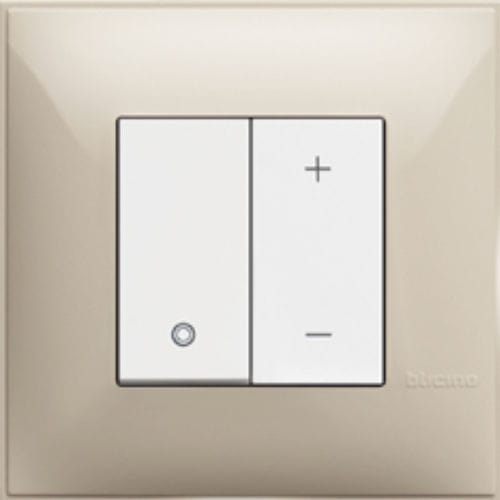 Lichtdimmer - UNIVERSAL - Bticino - Tast / Einbau / doppelt