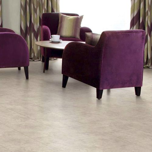 Vinyl-Bodenbelag - FIRST : CERAMIC PALE  - Amtico International - für den Innenraum / für Wohnhaus / für professionellen Gebrauch