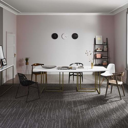 Gewebter Teppichboden - INSCRIBE : CABLE - Amtico International - Struktur / Nylon / für Gewerbegebrauch