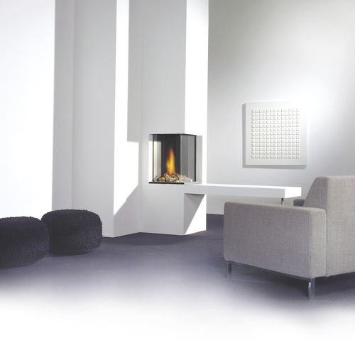 Gaskamin - HONEST - dim\'ora - Einbau / Ecken / geschlossene Feuerstelle