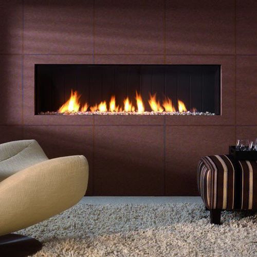 Gaskamin - CLASSIC+: VISTA - dim\'ora - Einbau / Einseitig / geschlossene Feuerstelle