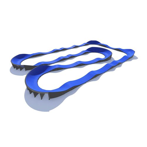 Mobiles Pumptrack - PUMPTRACKS : PC4B - Techramps - modulierbar / für Bikeparks / für Skatepark