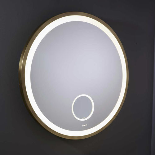 Spiegel für Badezimmer / Bronze - MOON BRS - MONTELEONE - wandmontiert / für Hotels / für Hotelzimmer