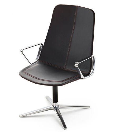 Moderner Bürostuhl - STRATOS MH - MAXDESIGN - für den Innenraum / Stoff / Leder
