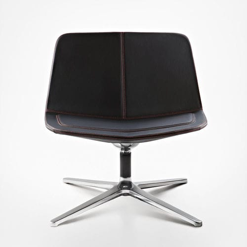 Moderner Kaminsessel - STRATOS  - MAXDESIGN - Kunstleder / Leder / Stoff