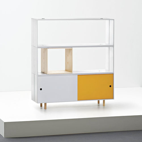 Modulregal - OFFSET - MAXDESIGN - modern / MDF / Esche