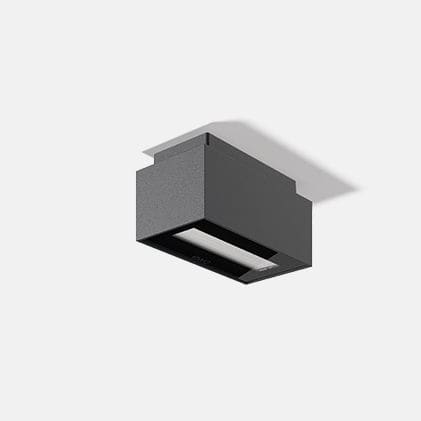 Moderne Deckenleuchte - FA100-C - ewo - rechteckig / Metall / LED