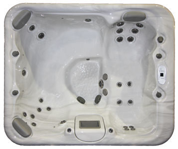Einbau-Whirlpool - ADELPHI - SARATOGA SPA - rechteckig / 3 Plätze / für Privatgebrauch