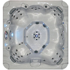 Einbau-Whirlpool - L50 - SARATOGA SPA - quadratisch / 7 Plätze / für Privatgebrauch