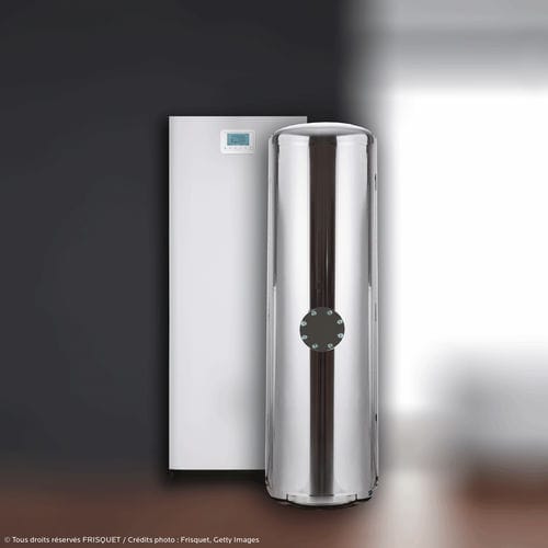 Solar-Heißwasserspeicher - UPEC VISIO® 220 - FRISQUET - bodenstehend / Wohnbereich