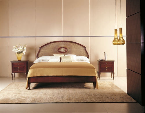 Doppelbett - OTTOCENTO - MEDEA - Stil / Leder