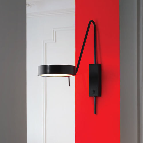 Moderne Wandleuchte - LUMIA - BROSSIER SADERNE - für den Innenraum / Aluminium / rund