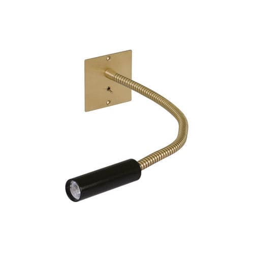 Wandleuchte zum Lesen - MICA - BROSSIER SADERNE - modern / für den Innenraum / gebürstetes Messing