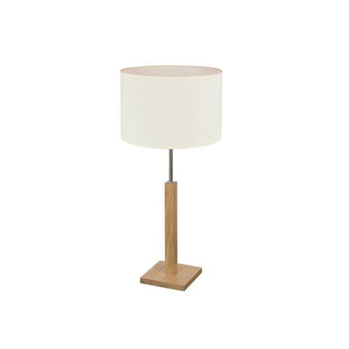 Tischlampe - BAOBAB - BROSSIER SADERNE - Büro / aus verchromtem Metall / Leinen