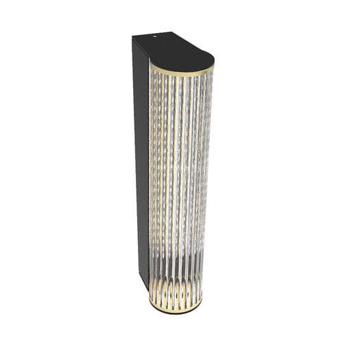 Moderne Wandleuchte - DELSON GM - BROSSIER SADERNE - für den Innenraum / thermolackierter Stahl / Glas