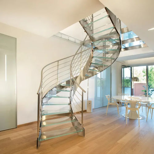 Modulare Treppe - Marretti - viertelgewendelt / halbgewendelt / Wendel