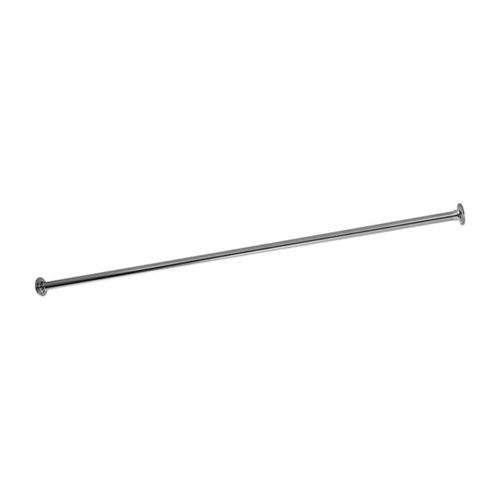 Vorhangschiene zur Wandbefestigung - STRAIGHT  - Kenny&Mason - für drapierte Vorhänge / für Gewerbegebrauch / für Privatgebrauch