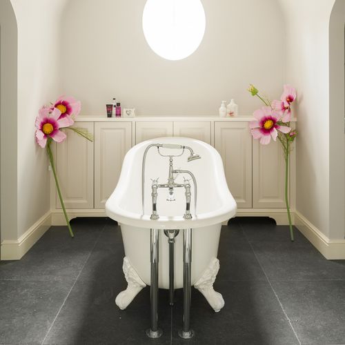 Ovale Badewanne - PROVENCE  - Kenny&Mason - auf Füßen / für Wohnungen / Verbundwerkstoff