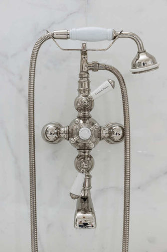 Einhebelmischer für Dusche - TH002 - Kenny&Mason - für Badewanne / wandmontiert / thermostatisch