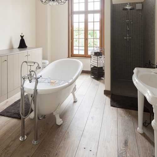 Ovale Badewanne - THE NEW YORK - Kenny&Mason - auf Füßen / für Wohnungen / Verbundwerkstoff