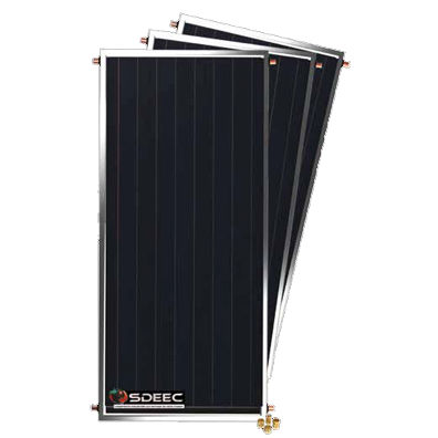 Planer thermischer Sonnenkollektor - SDEEC - Fabricant Français Climatiseurs et Pompes - zum Erhitzen von Wasser / mit Rahmen