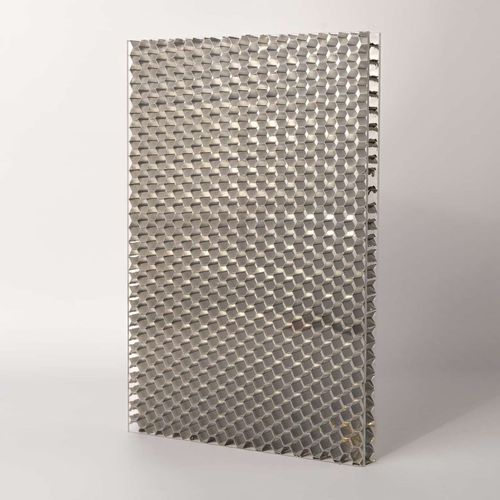 Paneel für Duschflügeltüren - HEXABEN SMALL - BENCORE - für Tür / beleuchtet / Verbundwerkstoff