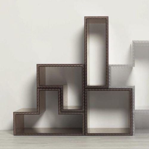 Modul-Bücherregal - TETRIS  - BENCORE - modern / Verbundwerkstoff / Verbundwerkstoff
