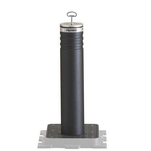 Fußgänger-Sperrpfosten - 127/P 500SA - PILOMAT - Zutritts / versenkbar / halbautomatisch