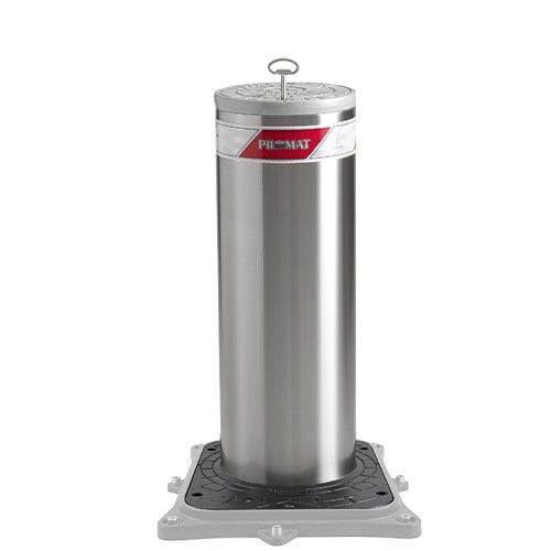 Fußgänger-Sperrpfosten - 220/P 600SA - PILOMAT - Zutritts / versenkbar / halbautomatisch