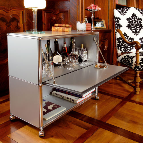 Barschrank für Gewerbegebrauch - ARTMODUL AG - modern / Metall
