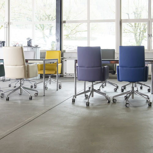 Moderner Bürostuhl - DS-414 - de Sede AG - für den Innenraum / Stoff / Leder