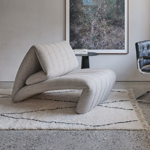 Moderner Kaminsessel - DS-266 Yoga - de Sede AG - Stoff / Leder / ergonomisch