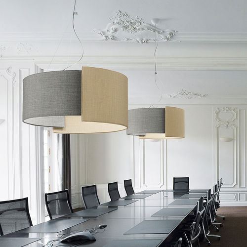 Hängelampe - ALCO - modo luce - Stoff / modern / mit Kabel