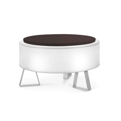 Modernes Sitzkissen - ATOLLO TAVOLO - modo luce - Polyethylen / Metall / beleuchtet
