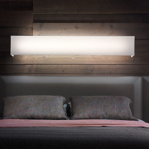 Moderne Wandleuchte - RETTANGOLO - modo luce - für den Innenraum / Baumwolle / rechteckig