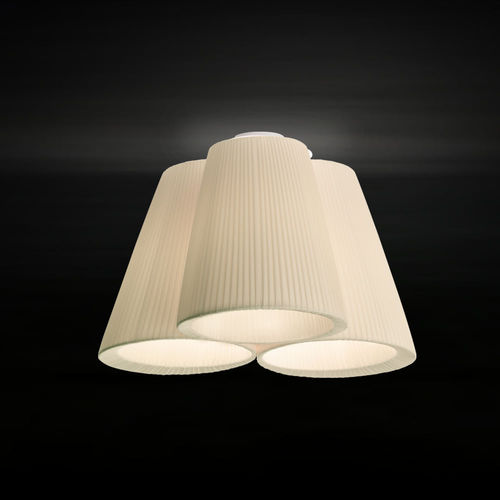 Moderne Deckenleuchte - FLORINDA - modo luce - Stoff / LED / für Privatgebrauch