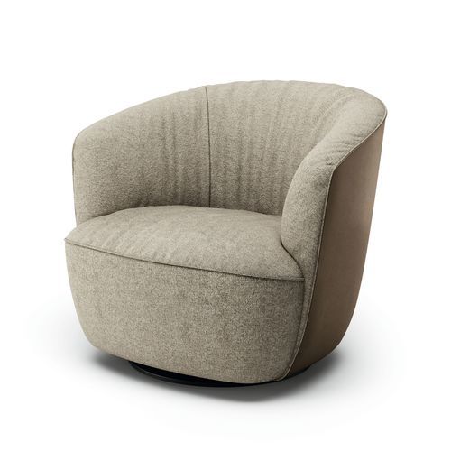 Moderner Relaxsessel - Ishino Armchair - Walter Knoll - Leder / Stoff / Club